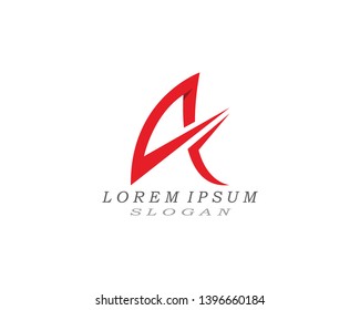 A Letter Logo Business Template Vector icon