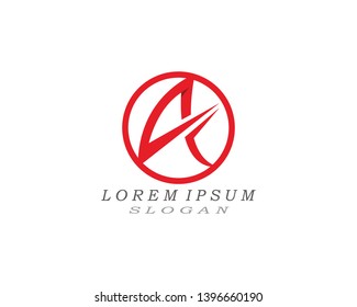 A Letter Logo Business Template Vector icon