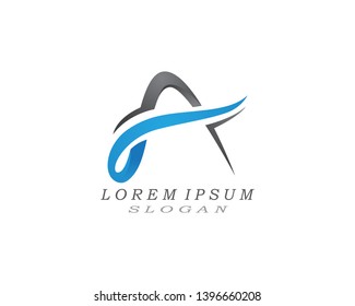 A Letter Logo Business Template Vector icon