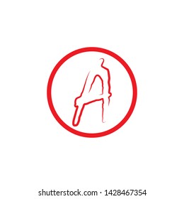 A Letter Logo Business Template Vector icon