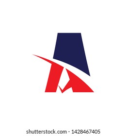 A Letter Logo Business Template Vector icon