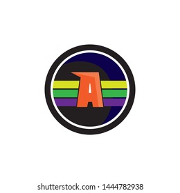 A Letter Logo Business Template Vector
