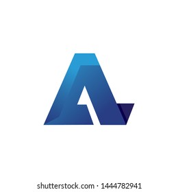 A Letter Logo Business Template Vector