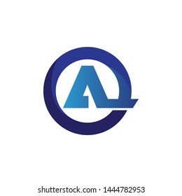 A Letter Logo Business Template Vector