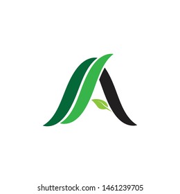A Letter Logo. Business Template Vector icon
