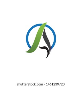 A Letter Logo. Business Template Vector icon
