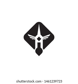 A Letter Logo Business Template Vector icon
