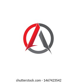 A Letter Logo Business Template Vector icon