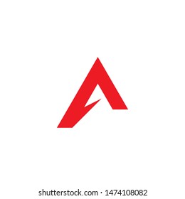 A Letter Logo Business Template Vector icon