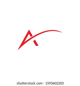 A Letter Logo Business Template Vector