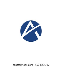 A Letter Logo Business Template Vector