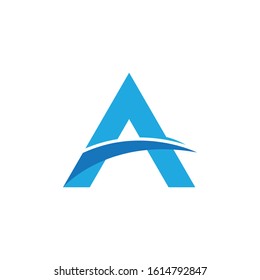 A Letter Logo Business Template Vector icon