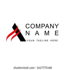 A Letter Logo Business Template Vector