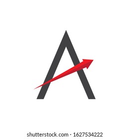 A Letter Logo Business Template Vector icon