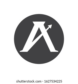 A Letter Logo Business Template Vector icon