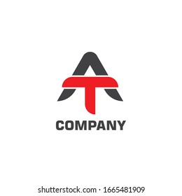 At  Letter Logo Business Template Vector icon