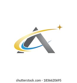 Icono de vector de plantilla de negocio de logotipo de carta