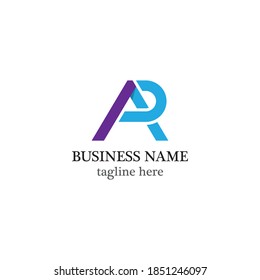 A Letter logo business template vector icon