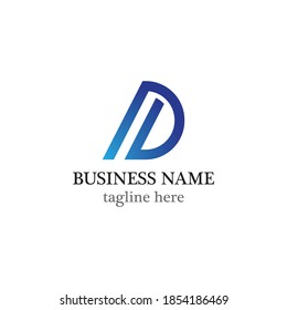 A Letter logo business template vector icon