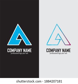A Letter Logo Business Template Vector icon
