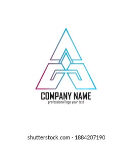 A Letter Logo Business Template Vector icon
