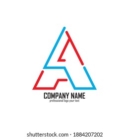 A Letter Logo Business Template Vector icon
