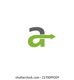 A Letter Logo Business Template Vector icon illustration design 