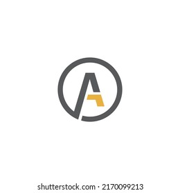 A Letter Logo Business Template Vector icon illustration design 