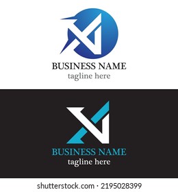 A Letter logo business template vector icon