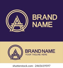 A Letter Logo Business Template Vector icon design