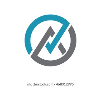 A Letter Logo Business Template Vector icon
