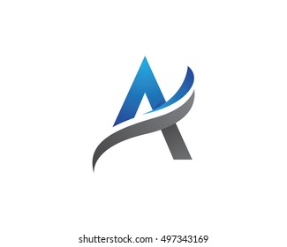 A Letter Logo Business Template Vector icon