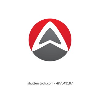 A Letter Logo Business Template Vector icon