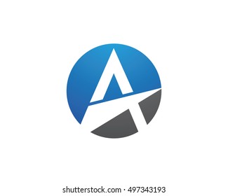 A Letter Logo Business Template Vector icon