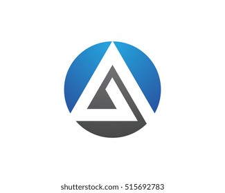 A Letter Logo Business Template Vector icon
