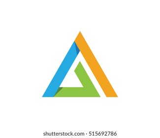A Letter Logo Business Template Vector icon