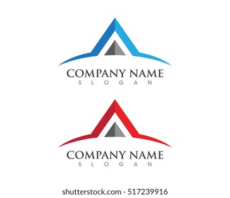 A Letter Logo Business Template Vector icon