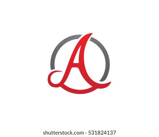 A Letter Logo Business Template Vector icon