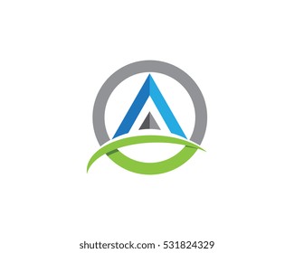 A Letter Logo Business Template Vector icon