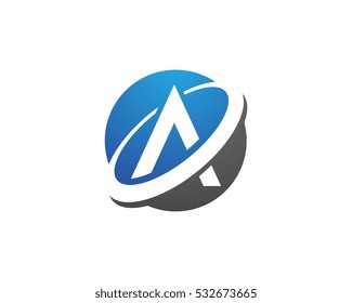 A Letter Logo Business Template Vector icon