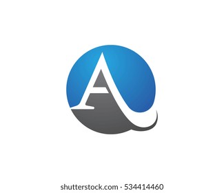 A Letter Logo Business Template Vector icon