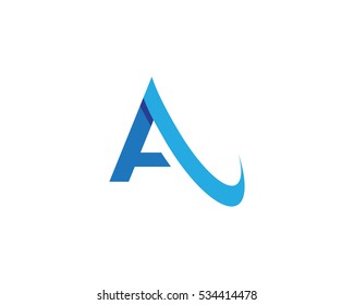 A Letter Logo Business Template Vector icon