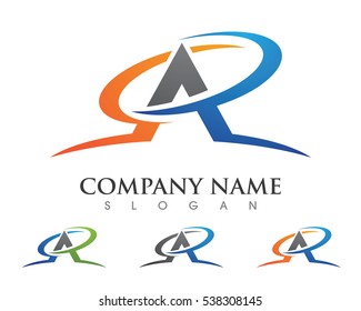 A Letter Logo Business Template Vector icon