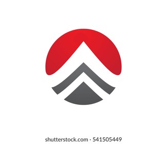 A Letter Logo Business Template Vector icon