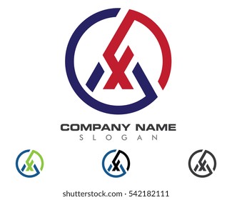 A Letter Logo Business Template Vector icon