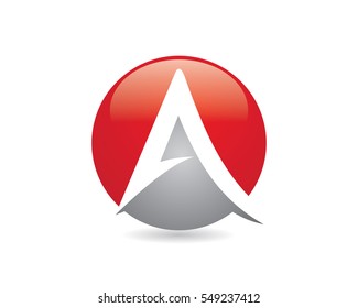 A Letter Logo Business Template Vector icon