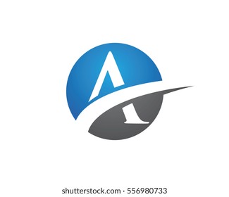 A Letter Logo Business Template Vector icon