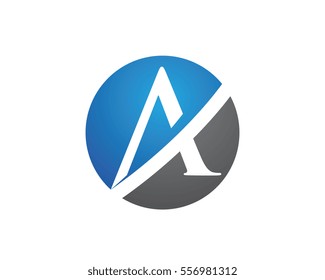 A Letter Logo Business Template Vector icon