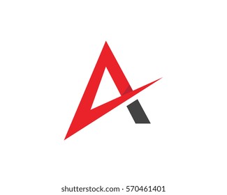 A Letter Logo Business Template Vector icon