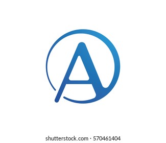 A Letter Logo Business Template Vector icon